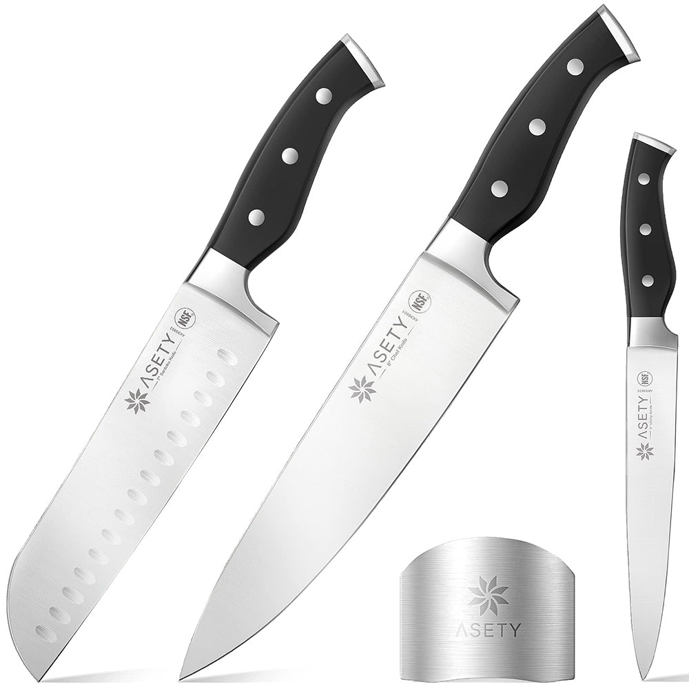 Professional Kitchen Chef Knife Set Stainless Steel Chef Knife Set with  Cover